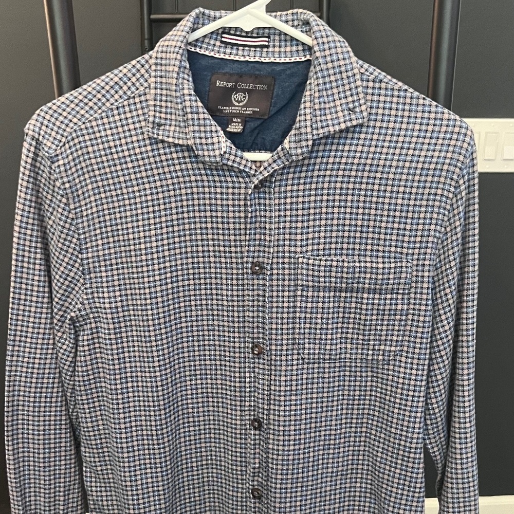 Men's Report Collection Flannel Shirt
